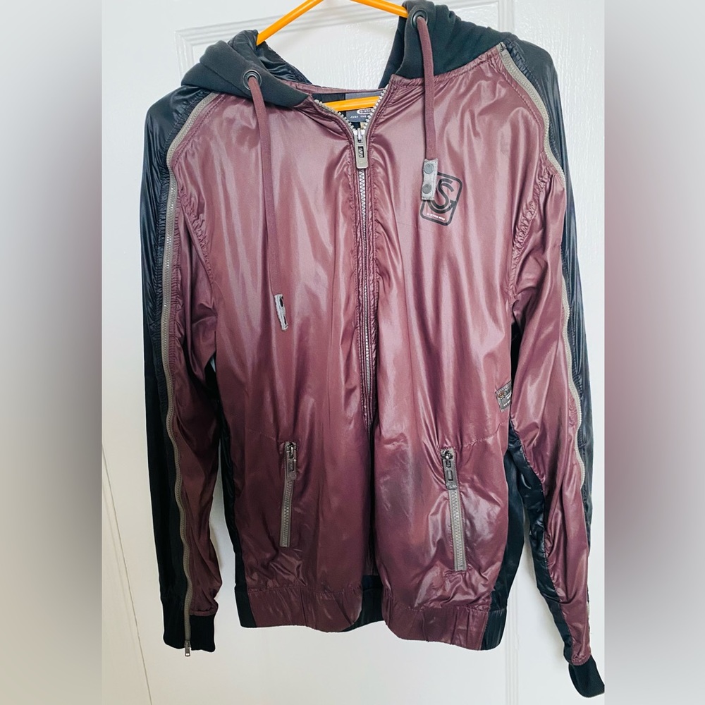 G-Star one-of-a-kind lightweight jacket with hood!